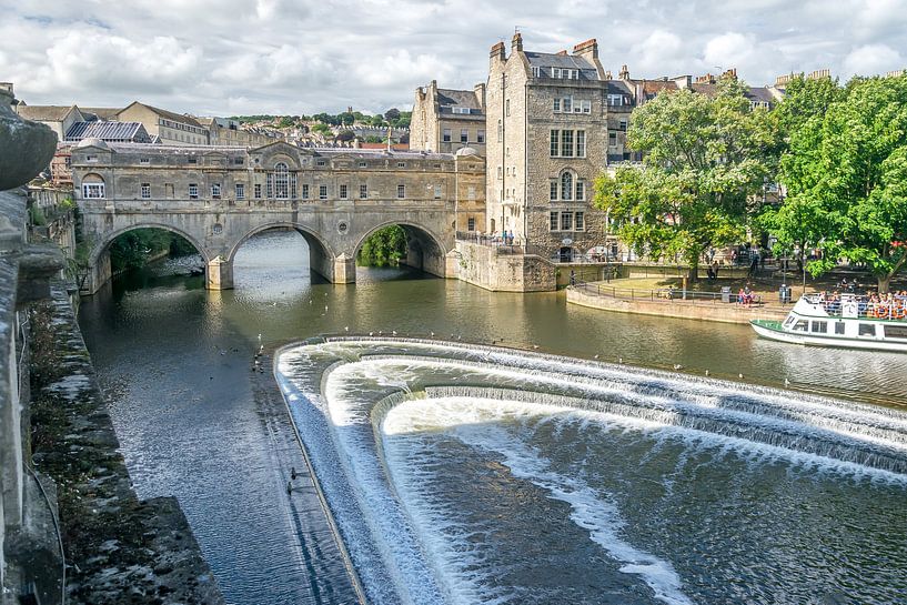 Pulteney Bridge Bath par Henry van Schijndel