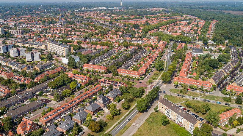Zicht op Hilversum van Peter Veerman