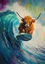 Hoogland koe van Niklas Maximilian thumbnail