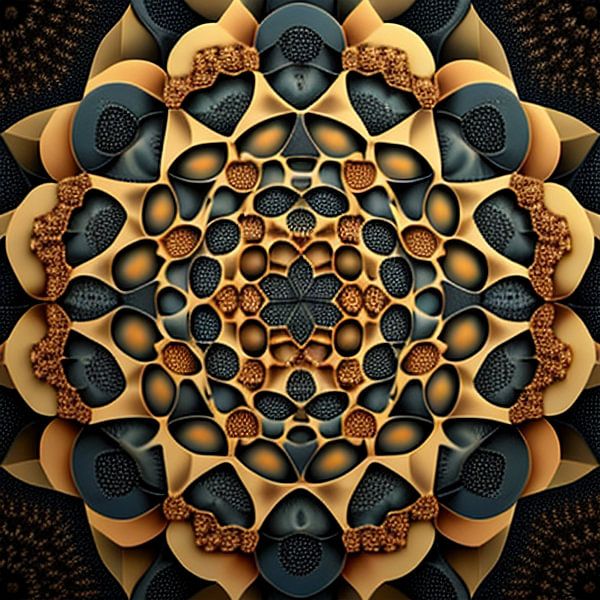 Golden harmony by Vythryd Arts