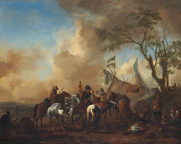 Het cavaleriekamp, Philips Wouwerman
