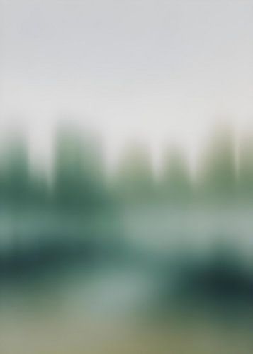 TW living - ABSTRACT MODERN BLUR landscape