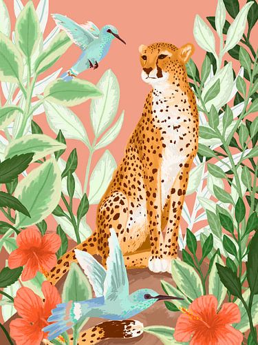 Guépard tropical sur Goed Blauw