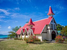 Mauritius - Notre-Dame-kerk in Cap Malheureux van t.ART