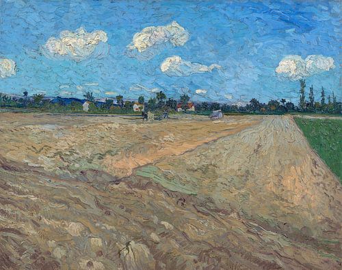Geploegde akkers, Vincent van Gogh