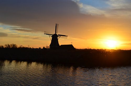 Westzaan in de morgen