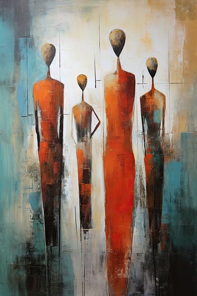 People abstract by Bert Nijholt