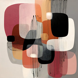 Retro Boho Abstract #3
