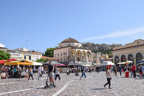 Monastiraki Square - leven tussen geschiedenis