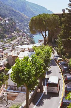 Amalfiküste Straßenlandschaft in Italien von Carolina Reina