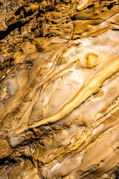 Natural beauty of abstract rocks by Dieter Walther