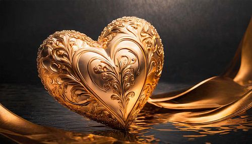 Hart met goud