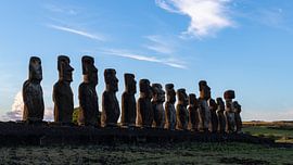 Ahu Tongariki von Ton van den Boogaard