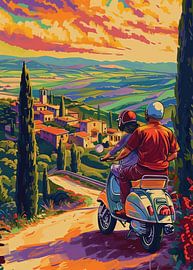 Tuscan Adventure by Hazen Rocky