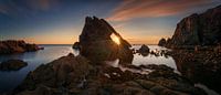  Fiddle Rock Panorama van Wojciech Kruczynski thumbnail