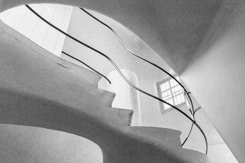 Trap in Casa Batlló in Barcelona von Ellen van Schravendijk