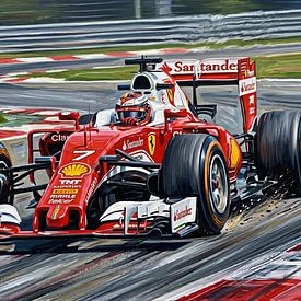 Kimi et son passage chez Ferrari sur DeVerviersBelgium