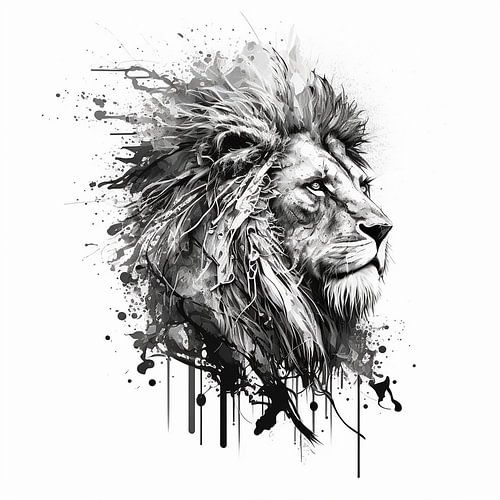 Majestic lion by Poster Art Shop