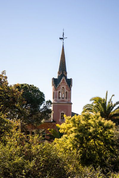 Pink tower in Barcelona by thomaswphotography