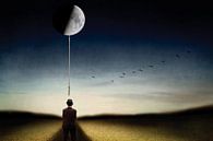 The man and the moon by Ben Goossens thumbnail