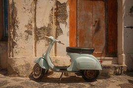 Vintage scooter on Procida