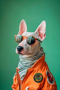 Bull Terrier van Poster Art Shop