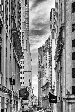 Wall Street NYC | Monochrome by Melanie Viola