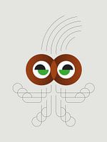 Moustasio - Brown eyed (Braunäugig)