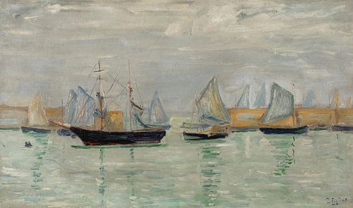Studie van Port-en-Bessin, Paul Signac
