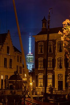 Doorkijkje vanaf de haven in Goes van Patrick Fotografeert
