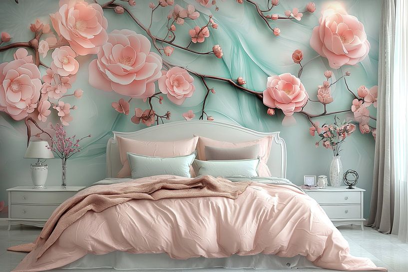 bloemen design versiering van Egon Zitter