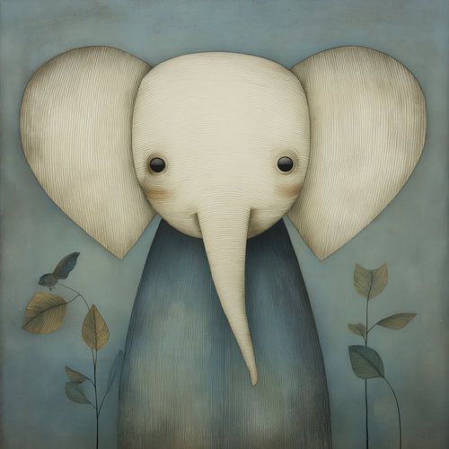 Fantaisie magique avec des éléphants