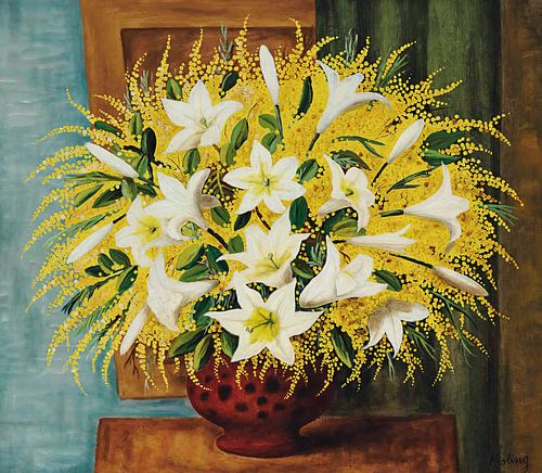 Moïse Kisling - Mimosa's