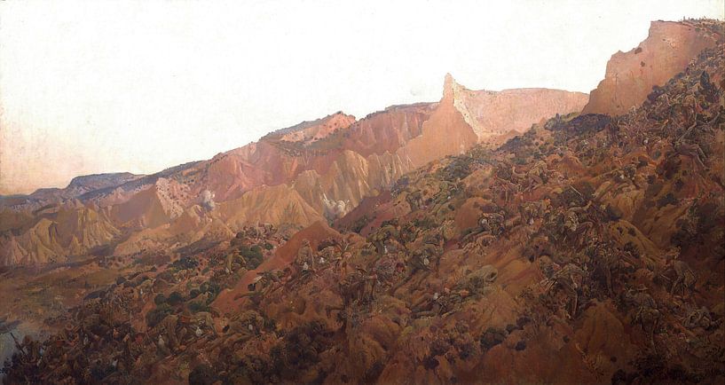 George Lambert, Anzac, die Landung 1915, 1920 von Atelier Liesjes