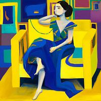 yellow chair