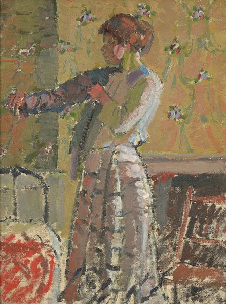 Harold Gilman-Meid dressing by finemasterpiece