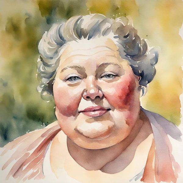 Gezellige dame op leeftijd van De gezellige Dames