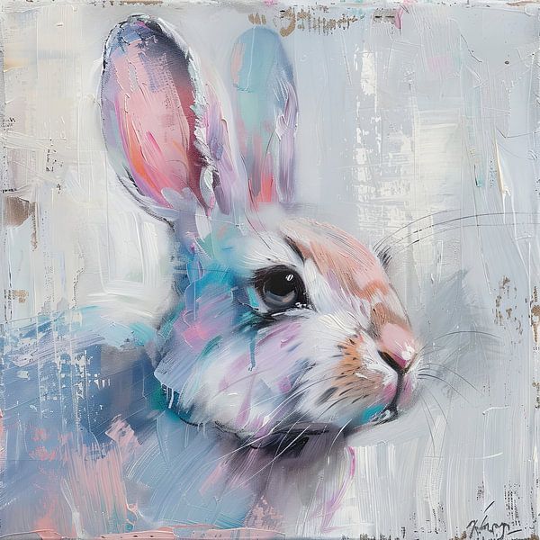 Lapin par Poster Art Shop