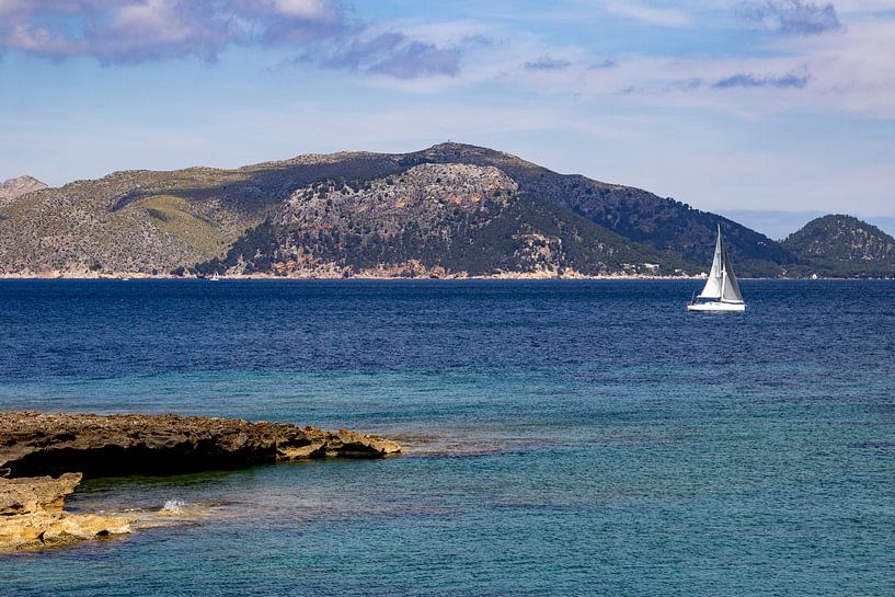Baie devant la péninsule La Victoria, Majorque par Reiner Conrad