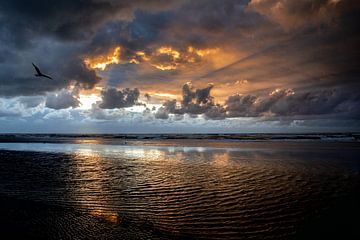 Zonsondergang van Arjan Boer