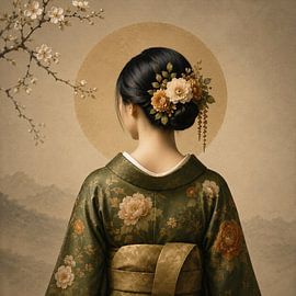 Kimono (rear view) by Salt Theory