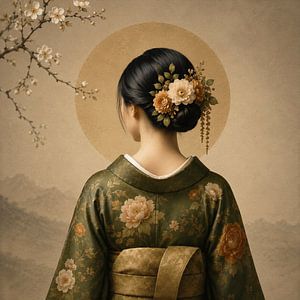 Kimono (achteraanzicht)