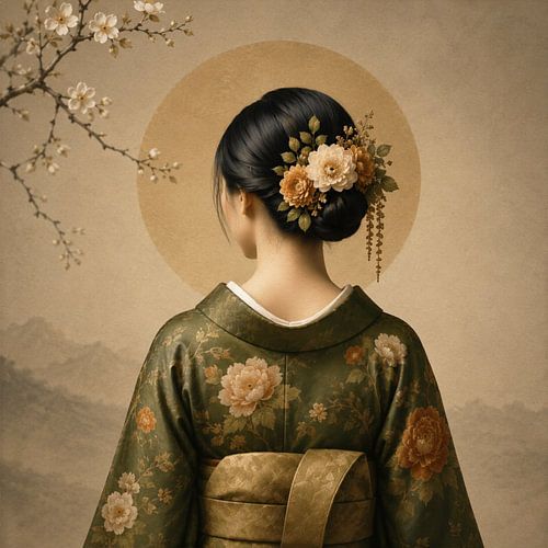 Kimono (Rückansicht)
