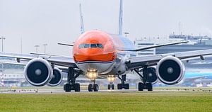 KLM Boeing 777-300 Passagierflugzeug.