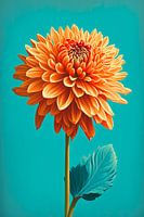 Zomerse Dahlia bloemen pracht