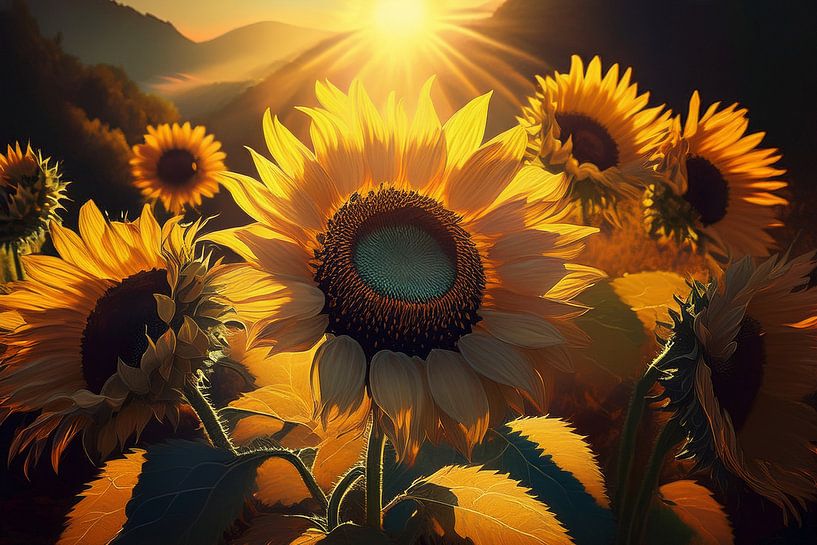Tournesols par Jörg B. Schubert