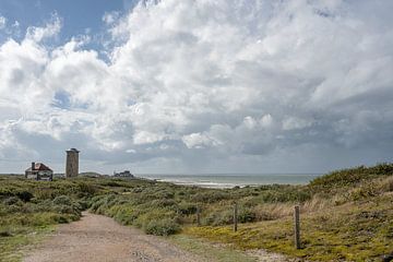 Duinpad naar Domburg van John van de Gazelle fotografie