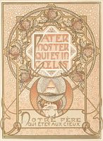 Pater Noster (ca. 1900) door Alphonse Mucha