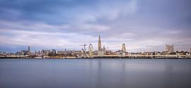 Antwerpen skyline van Johan Vanbockryck
