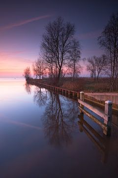 Zonsondergang Schildmeer van Rick Goede